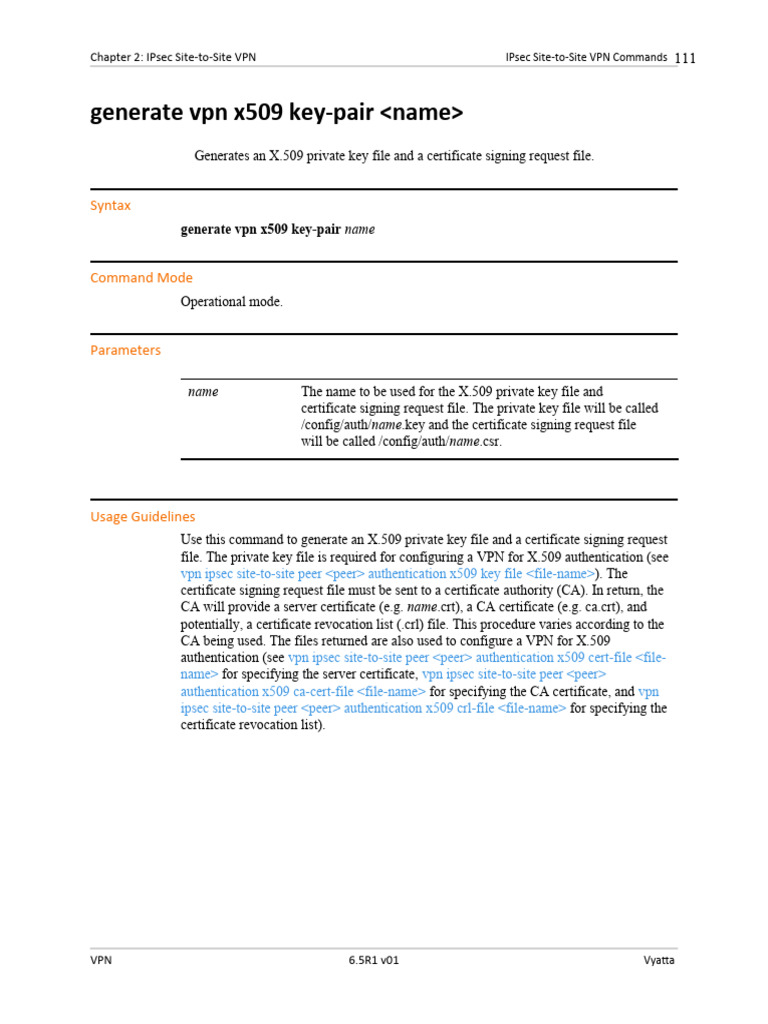 Step by Step Configure Router Vyata 6.5.40 | PDF | Virtual Private ...