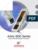 Arinc 600 Series: Rack & Panel Rectangular Connectors