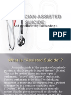 Physician assisted suicide essay