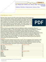 Food Glycemic Index