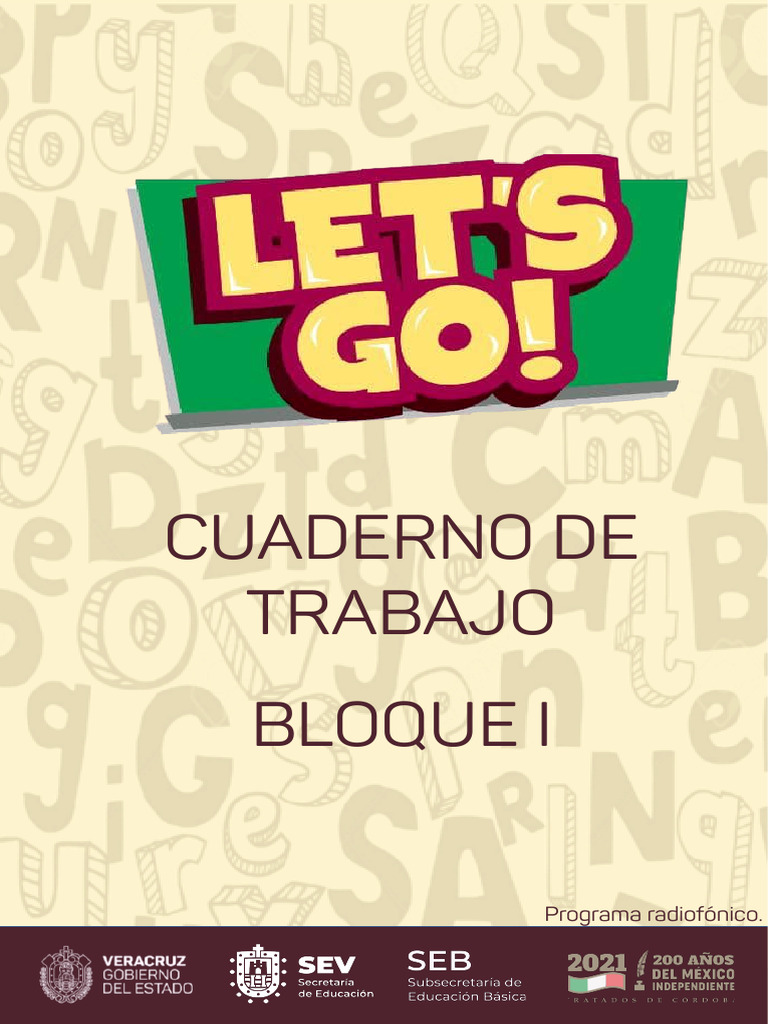 Cuadernillo_Ingles_LET´S_GO_I | PDF
