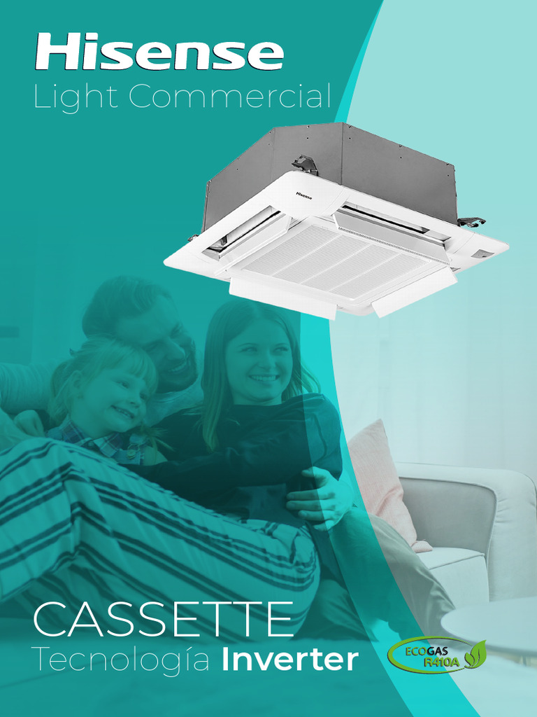581 Equipos Hisense Cassette INVERTER R410A | PDF | Ingeniería Química ...