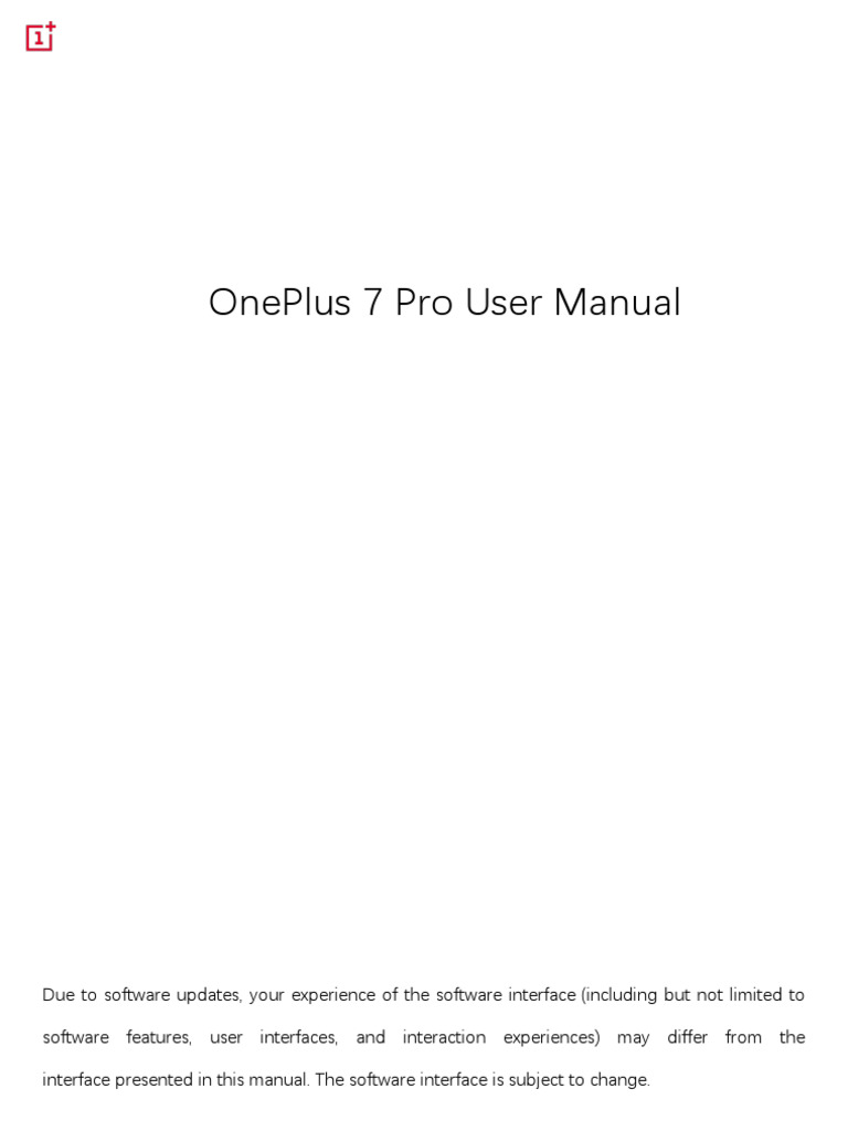 OnePlus 7 Pro User Manual EN | PDF | Icon (Computing) | Bluetooth