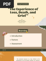 Brief Grief Questionnaire (BGQ) | PDF