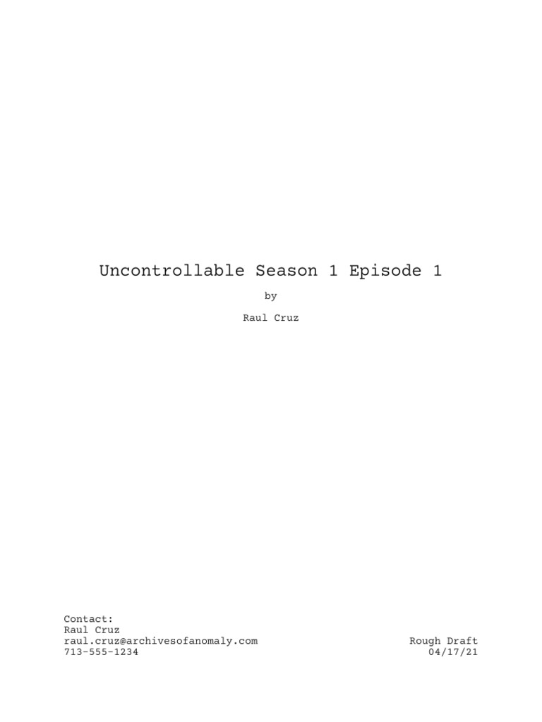 Uncontrollable pdf