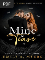 Mine To Tease - Emily A Myers | PDF | American Mafia | Kitchen