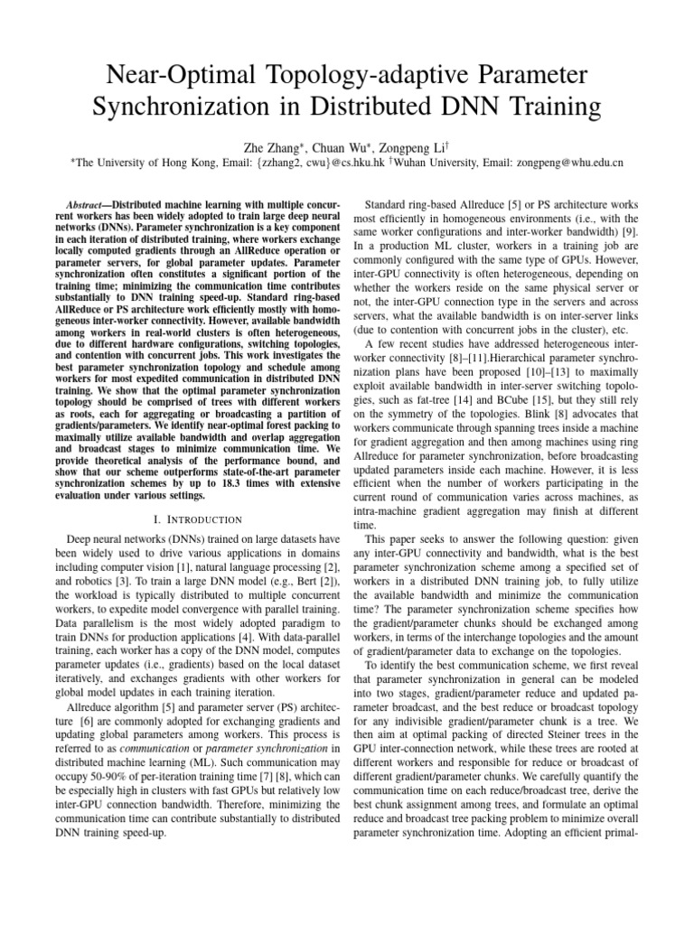 Near Optimal Topology Adaptive Parameter | PDF | Deep Learning ...