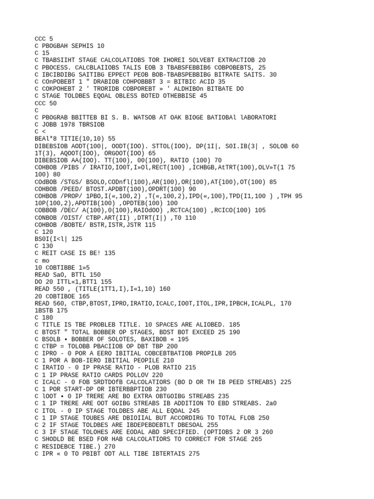 Sephis code pdf