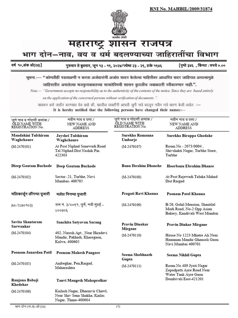 Varsha Gazet | PDF