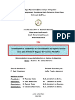 Mémoire (AMROUCHE FOUZIA)