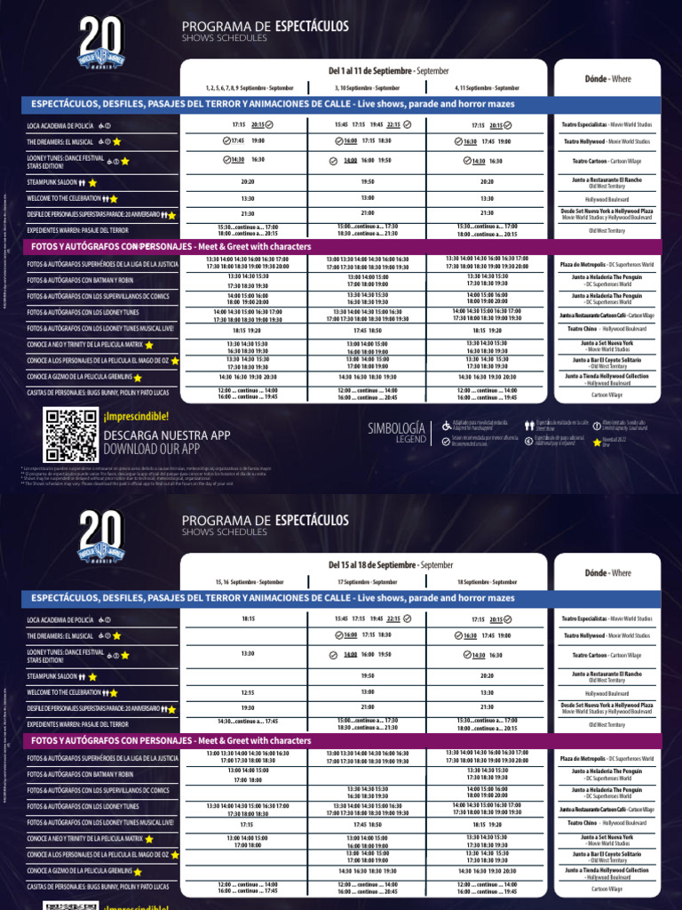 Program A Show SWB Web | PDF