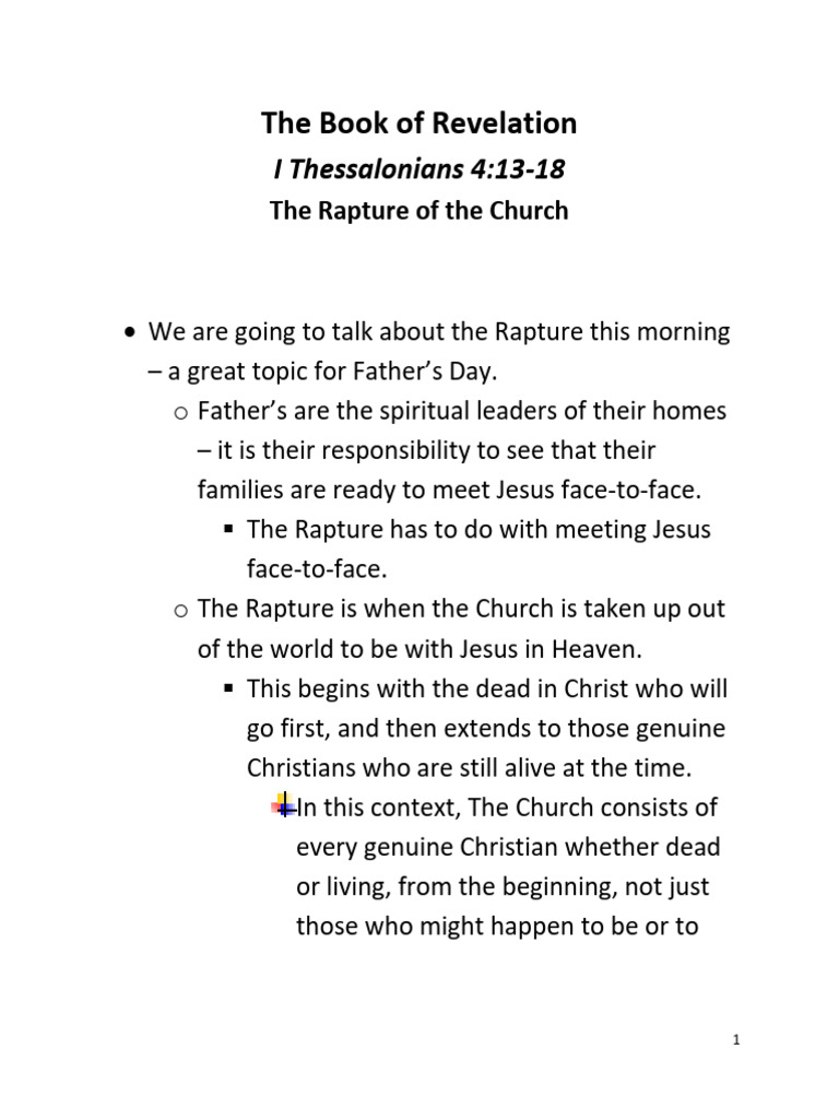 WHAT IS THE RAPTURE intelligence overview