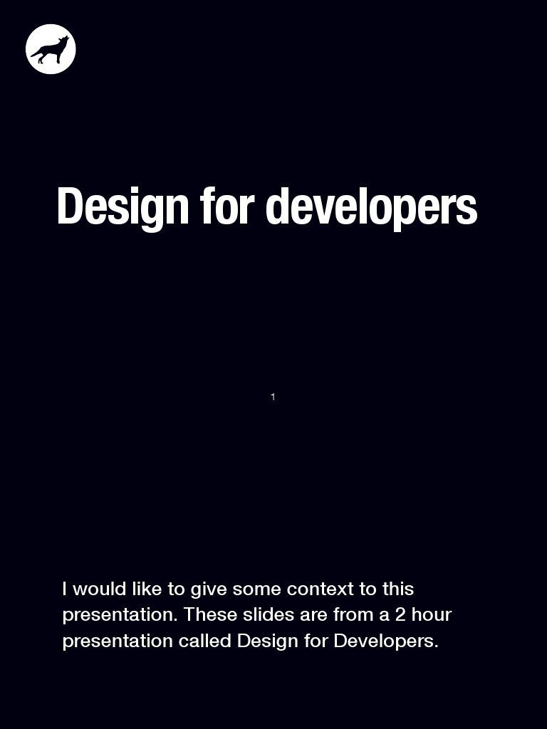 Design For Developers | PDF | Typefaces | Computing
