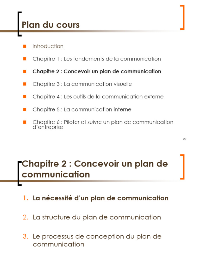 Élaboration d'un plan de communication | PDF | la communication | Business