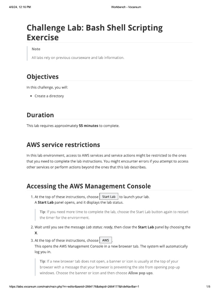 15 Bash Shell Scripting Exercise | PDF