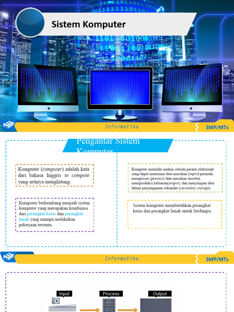 Informatika (Sistem Komputer) | PDF