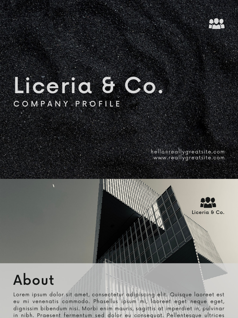 Monochrome Elegant Professional Company Profile Presentation 43 ...