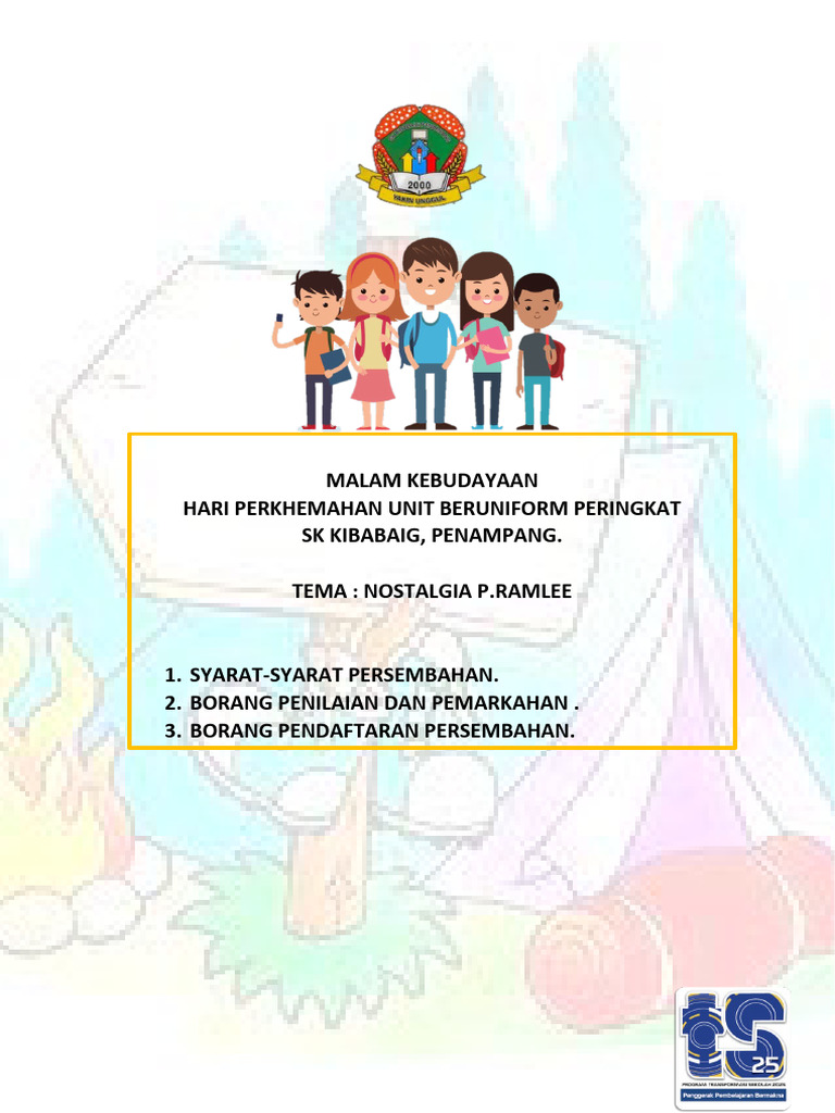 Malam Kebudayaan Hari Perkhemahan | PDF