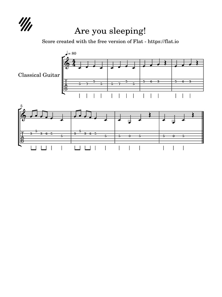 are-you-sleeping-pdf