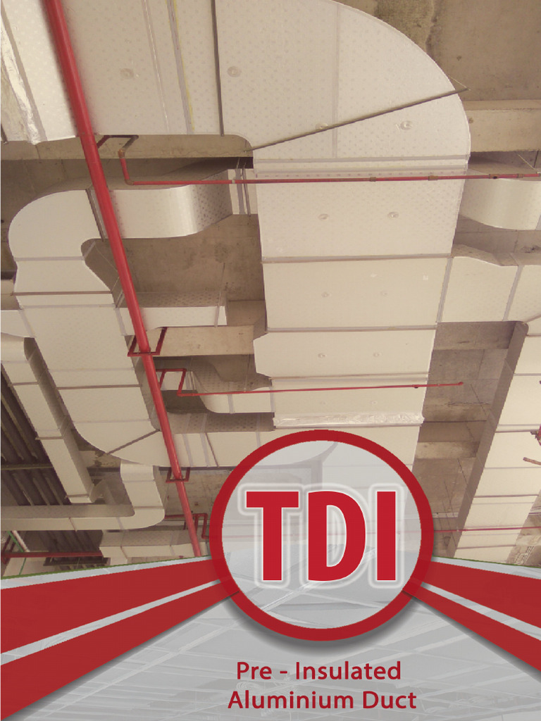 TDI Pre-Insulated Aluminium Duct Overview | PDF | Duct (Flow ...