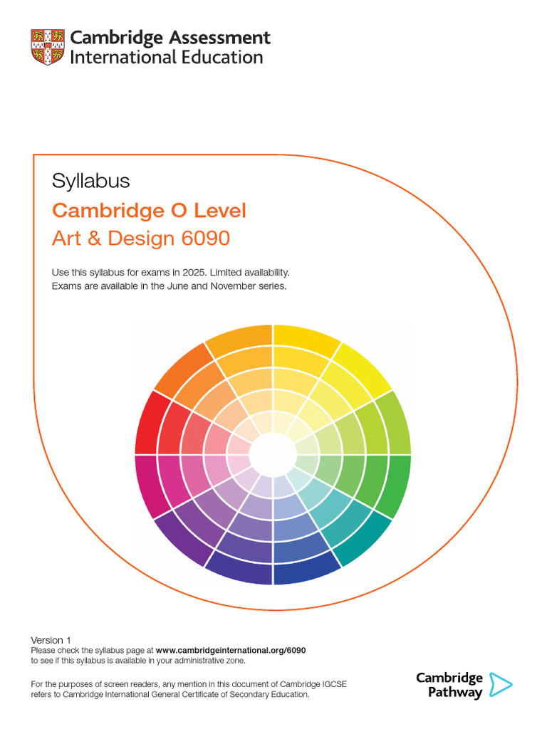 2025 Syllabus Pdf Graphic Design