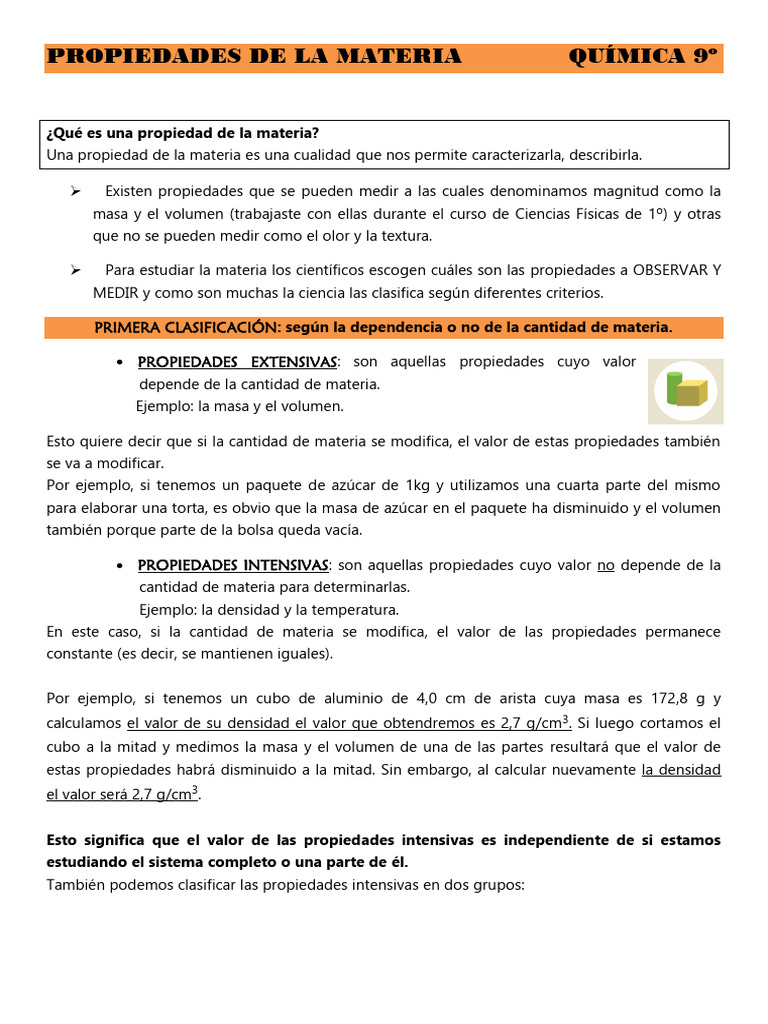 PROPIEDADES+DE+LA+MATERIA++EXTENSIVAS+E+INTENSIVAS+ | Descargar gratis ...