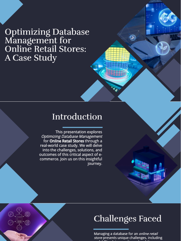 Wepik Optimizing Database Management For Online Retail Stores A Case ...