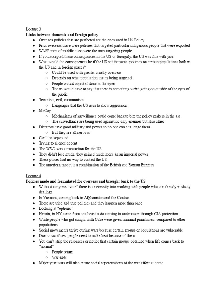 Bl st 100 notes pdf imperialism international relations