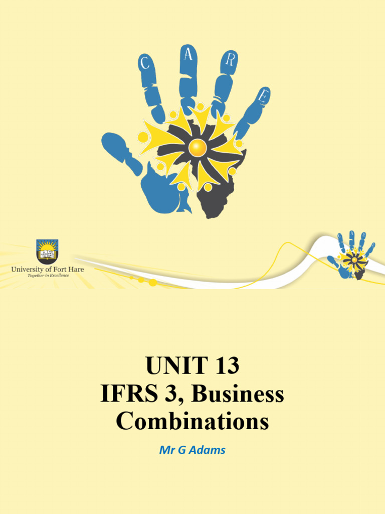 Understanding IFRS 3 Business Combinations | PDF | Fair Value ...