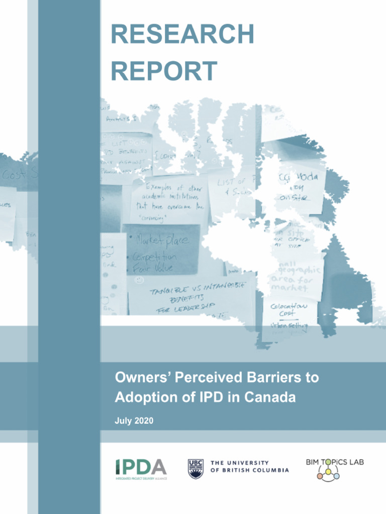 Barriers To Ipd July 2020 | PDF | Risk | Focus Group