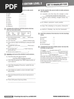 Prepare Level 2 Progress Tests x10 PDF | PDF | Meal