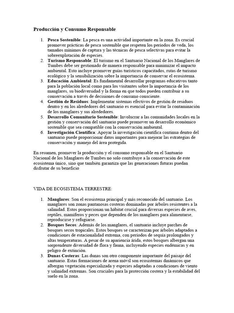 Producción Y Consumo Responsable Pdf Sustentabilidad Los Bosques