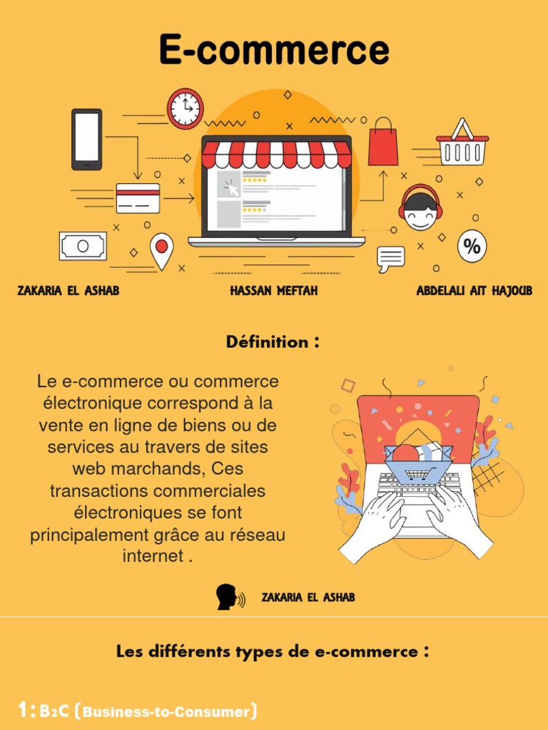 Types et Avantages du E-commerce | PDF | Commerce électronique | Économie