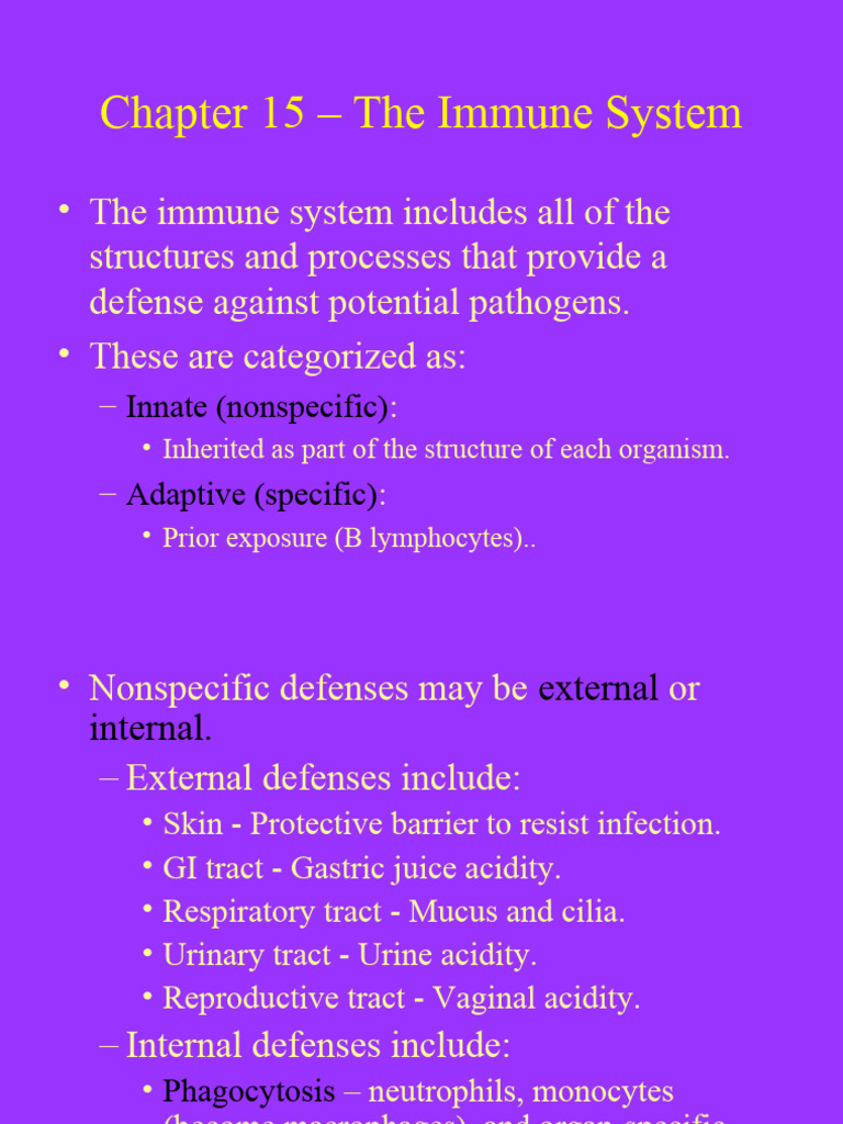 Chapter 15 The Immune System | PDF | Immune System | Cytotoxic T Cell