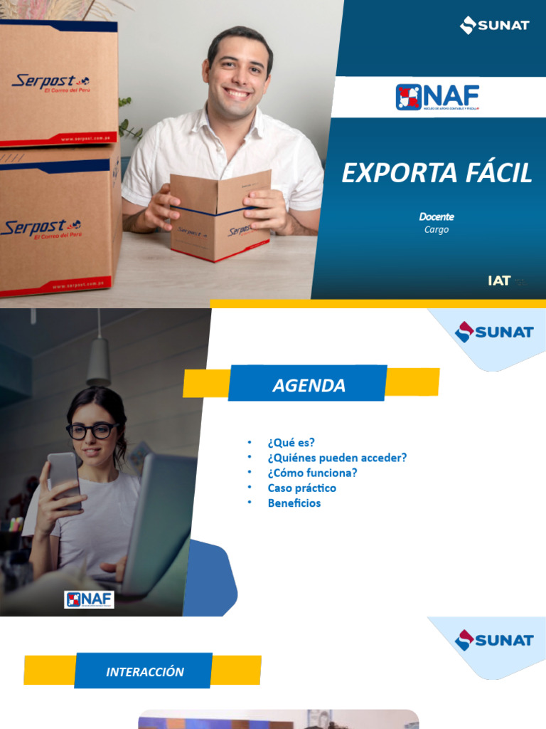 Exporta Fácil Pdf Aduana Exportaciones