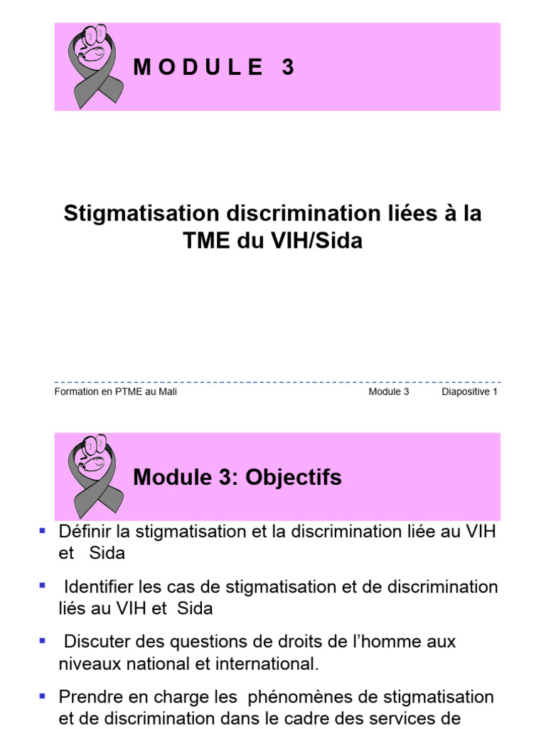 Stigmatisation et Discrimination VIH/Sida au Mali | PDF | SIDA | VIH