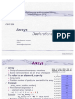 C Programming and Data Structures t11 A Arrays Declarations