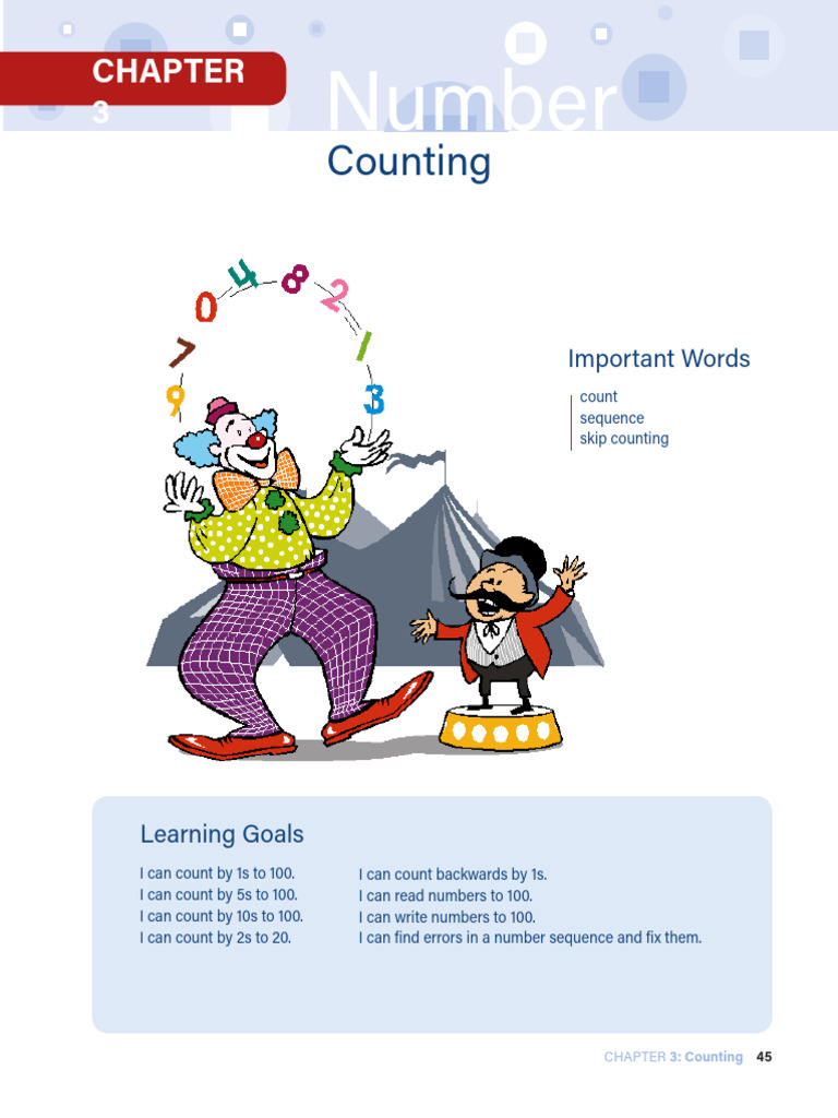 Counting Skills for Kids: 1s to 100 | PDF
