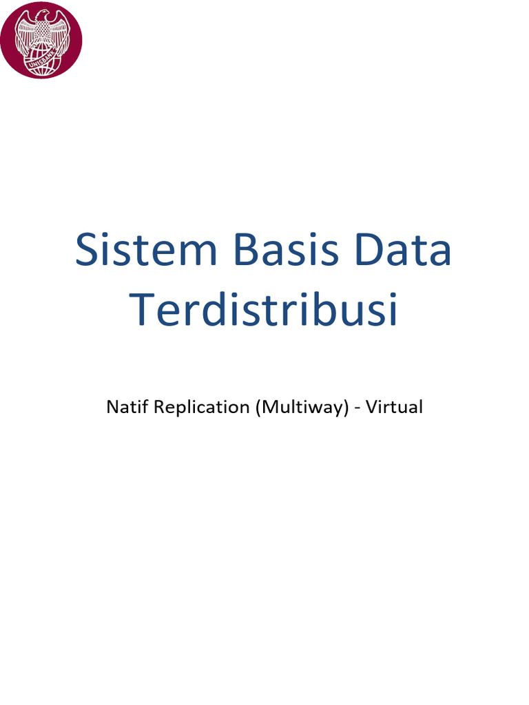 Panduan Replikasi Multiway MySQL | PDF | Metode & Bahan Ajar