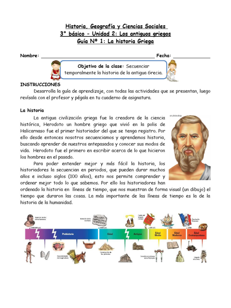 Historia de la Antigua Grecia para Niños | PDF | Antigua Grecia ...