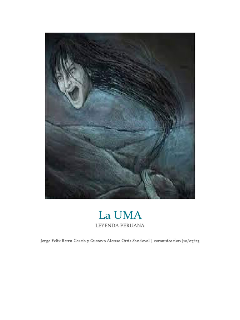Leyenda de la Uma Peruana | PDF