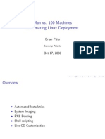 Man vs 100 Machines - Automating Linux Deployment