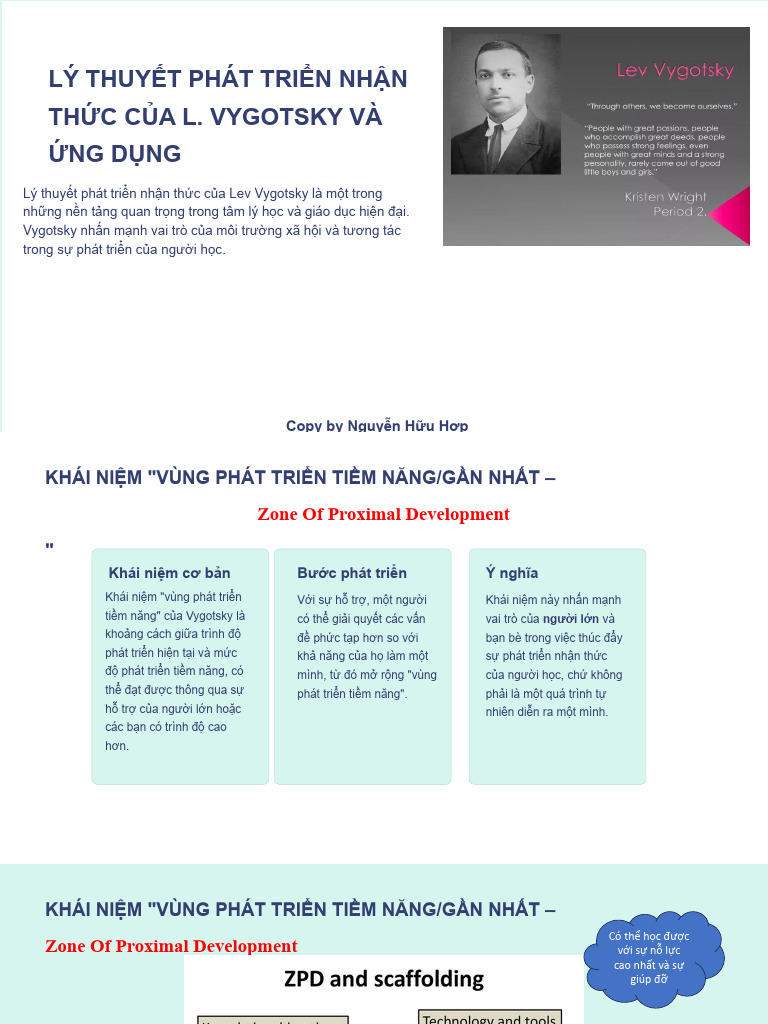 1.2. LT Phat Trien Nhan Thuc Va Online Teaching | PDF