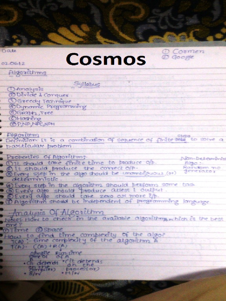 DSA Written Notes | PDF