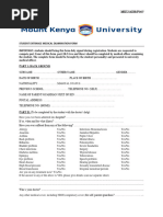 Kemis Student Registration Form | PDF