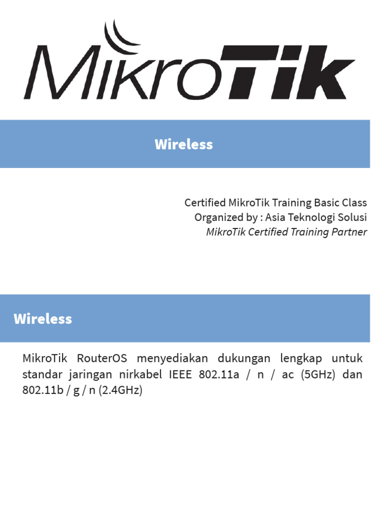 Bandwidth 20MHz vs 40MHz pada Wireless | PDF
