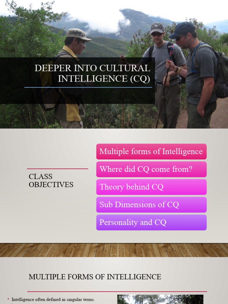 Cultural Intelligence | PDF | Intelligence | Self Efficacy
