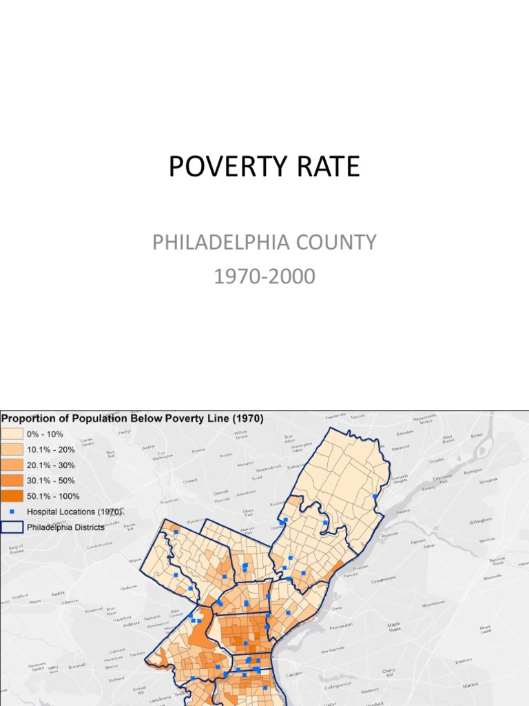 Philadelphia County Poverty Rate 1970-2000 | PDF
