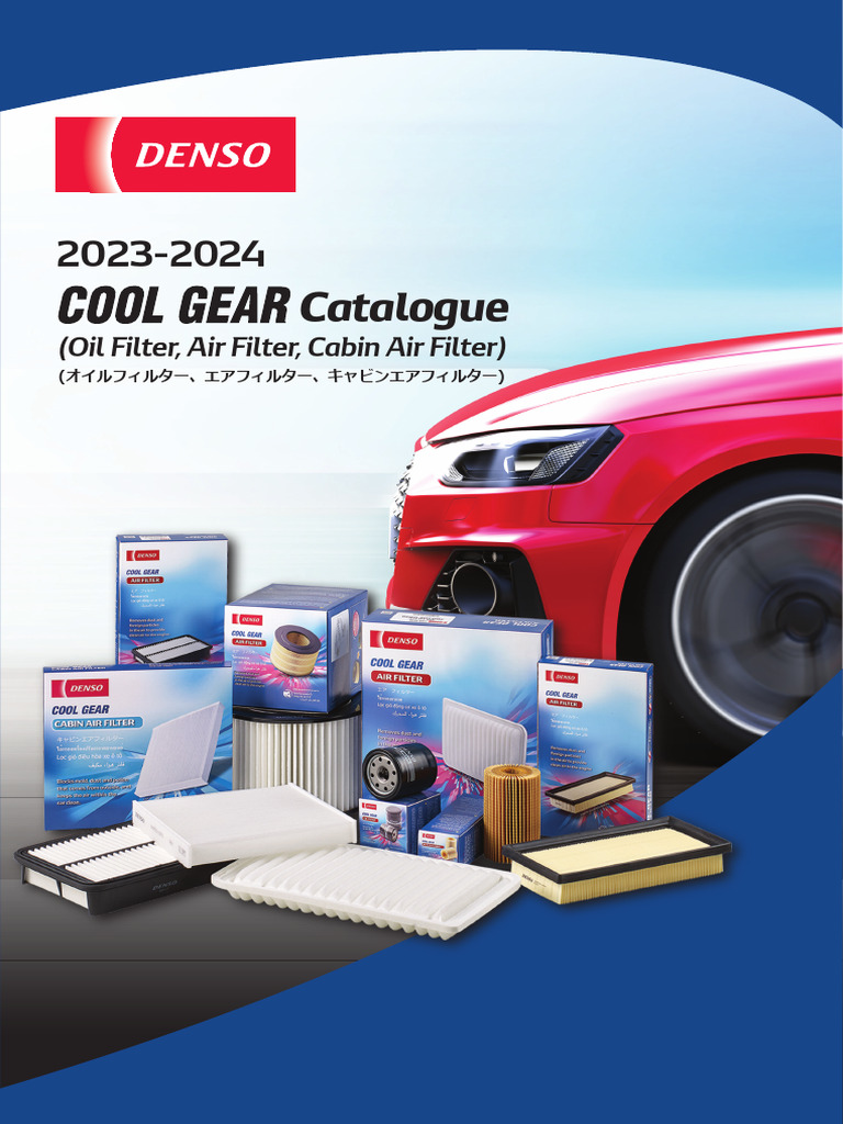 CG Filters Catalogue 2023-2024 | PDF | Packaging And Labeling | Car