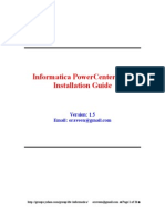 Informatica Power Center 711 Installation Guide 1.5